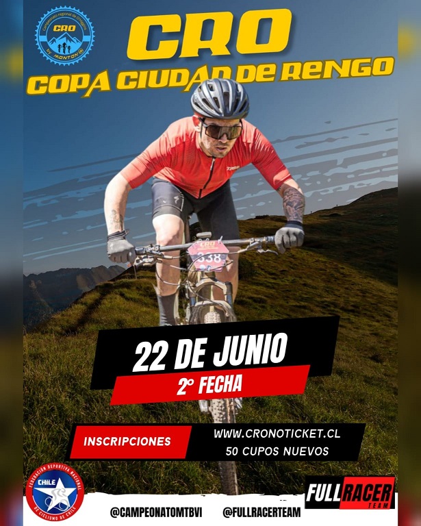 Afiche "COPA RENGO 2025" Fecha 2 Campeonato CRO 2025