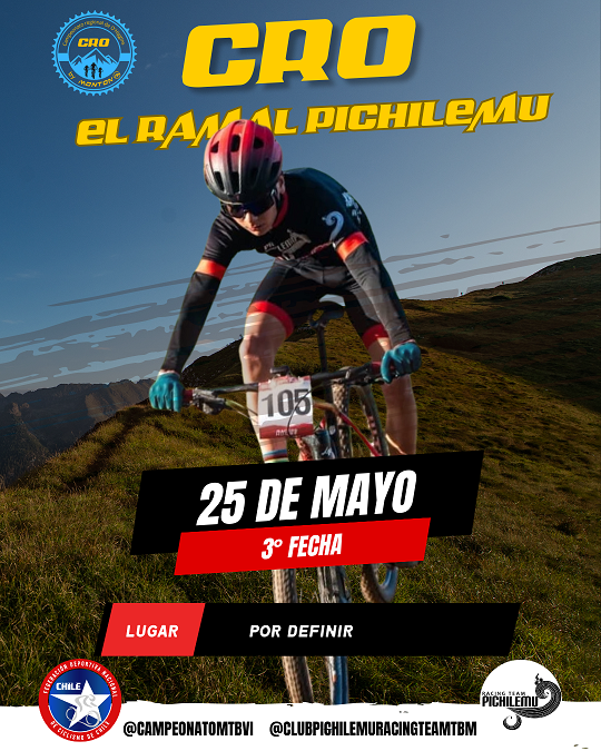 Afiche "EL RAMAL PICHILEMU" Fecha 3 Campeonato CRO 2025