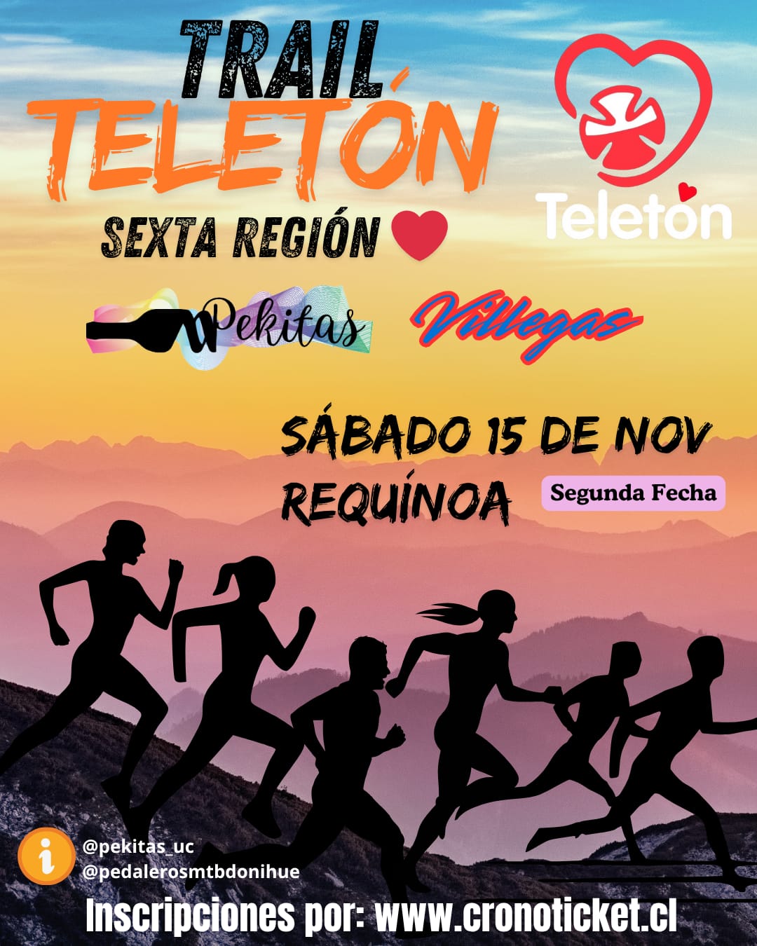 Afiche TRAIL TELETON 2025 - FECHA 2