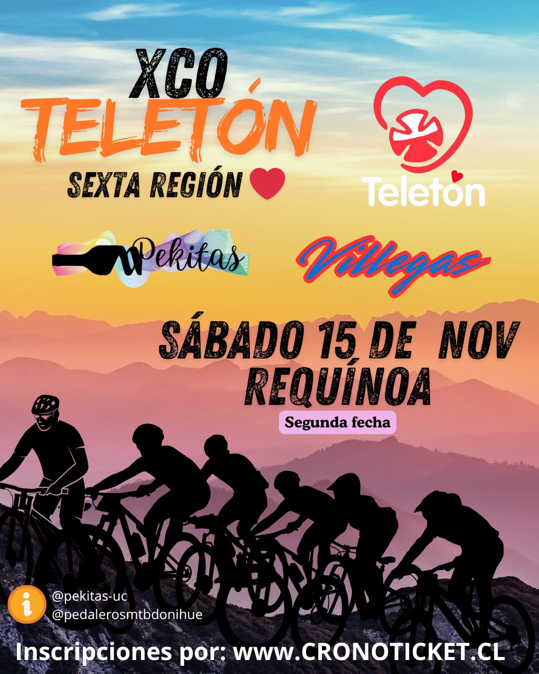 Afiche XCO TELETON 2025 - FECHA 2