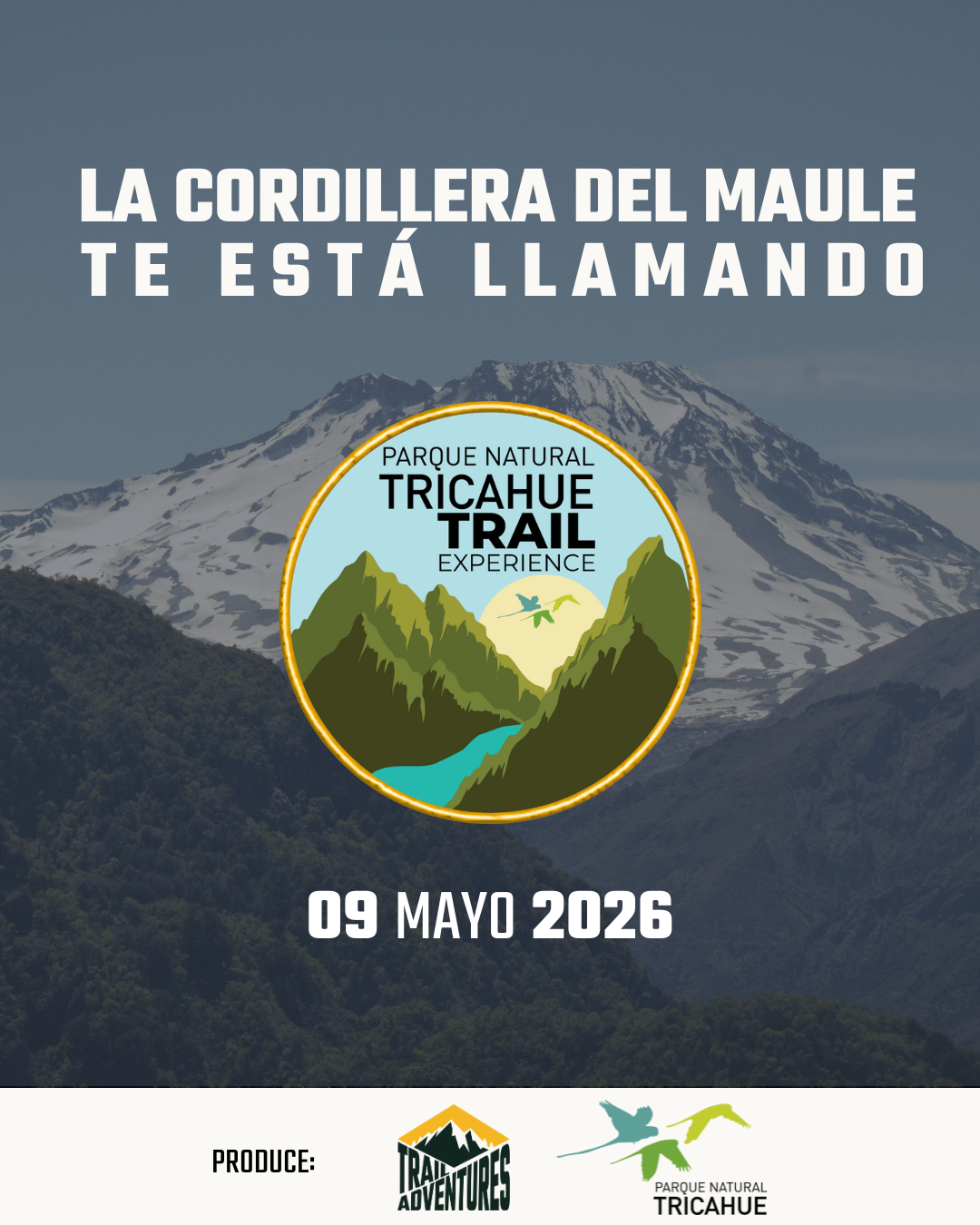 Afiche Tricahue Trail Experience 2026