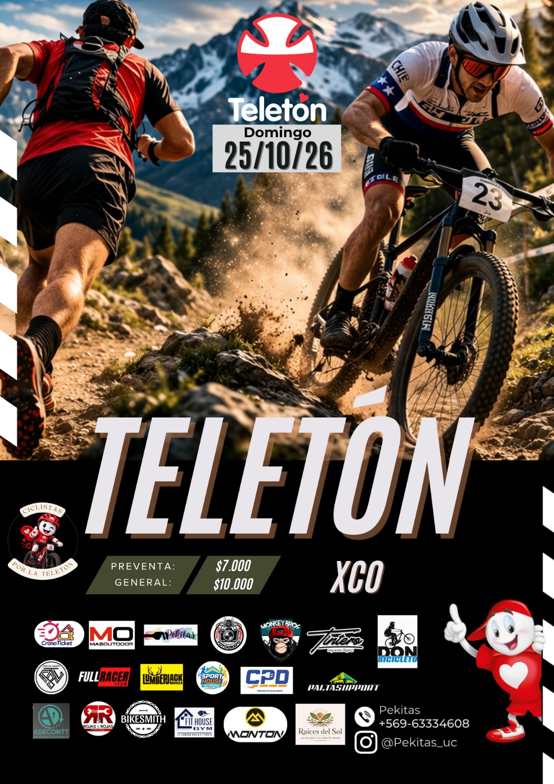 Afiche TELETÓN 2026 - XCO